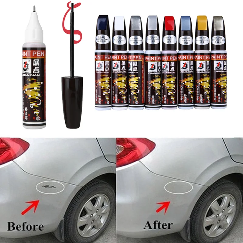 Universal Car Coat Scratch Clear Repair Colorful Paint Pen Touch Up Pen