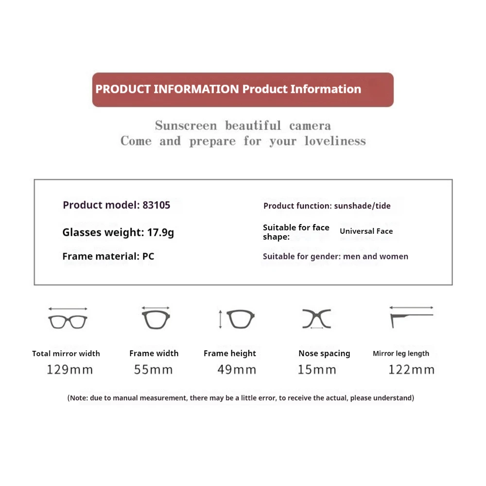 New Fashion Street Shoot For Boys And Girls Eyeglasses Double D Sunglasses Children's Sunglasses Trend