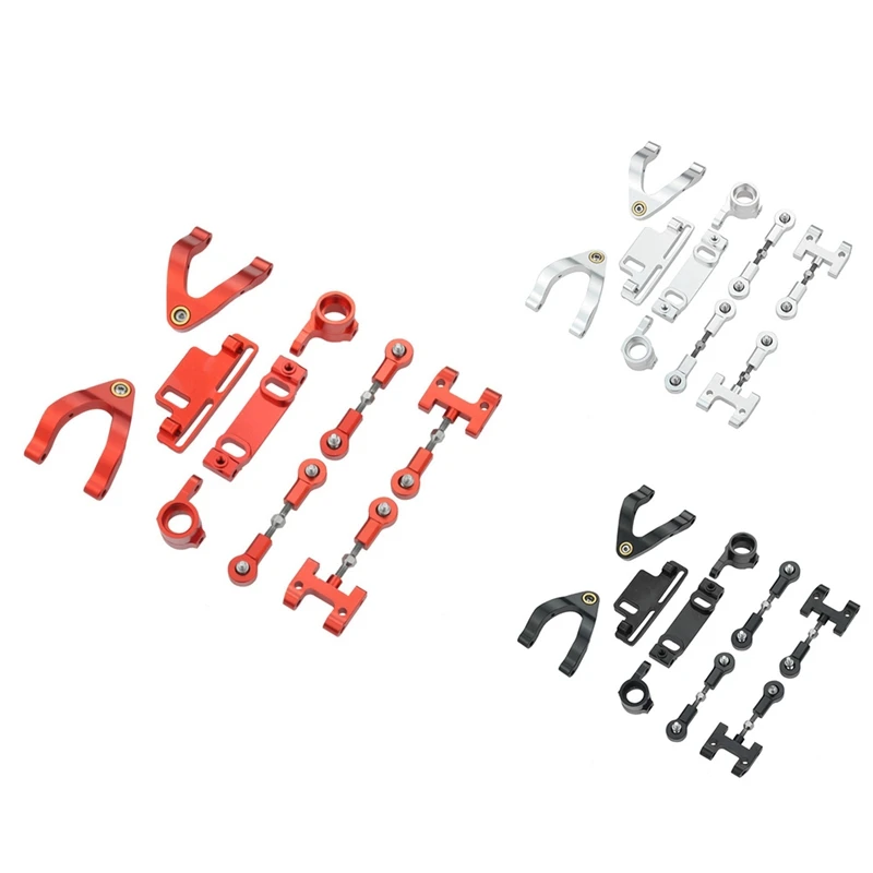 

Металлический поворотный блок на руль для WPL D12 D42 1/10