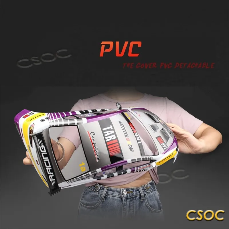 CSOC 1/10 PVC ڵ  ŰƮ,  ε RC 4WD ̽ Ʈ ׼, ο   帮Ʈ 峭