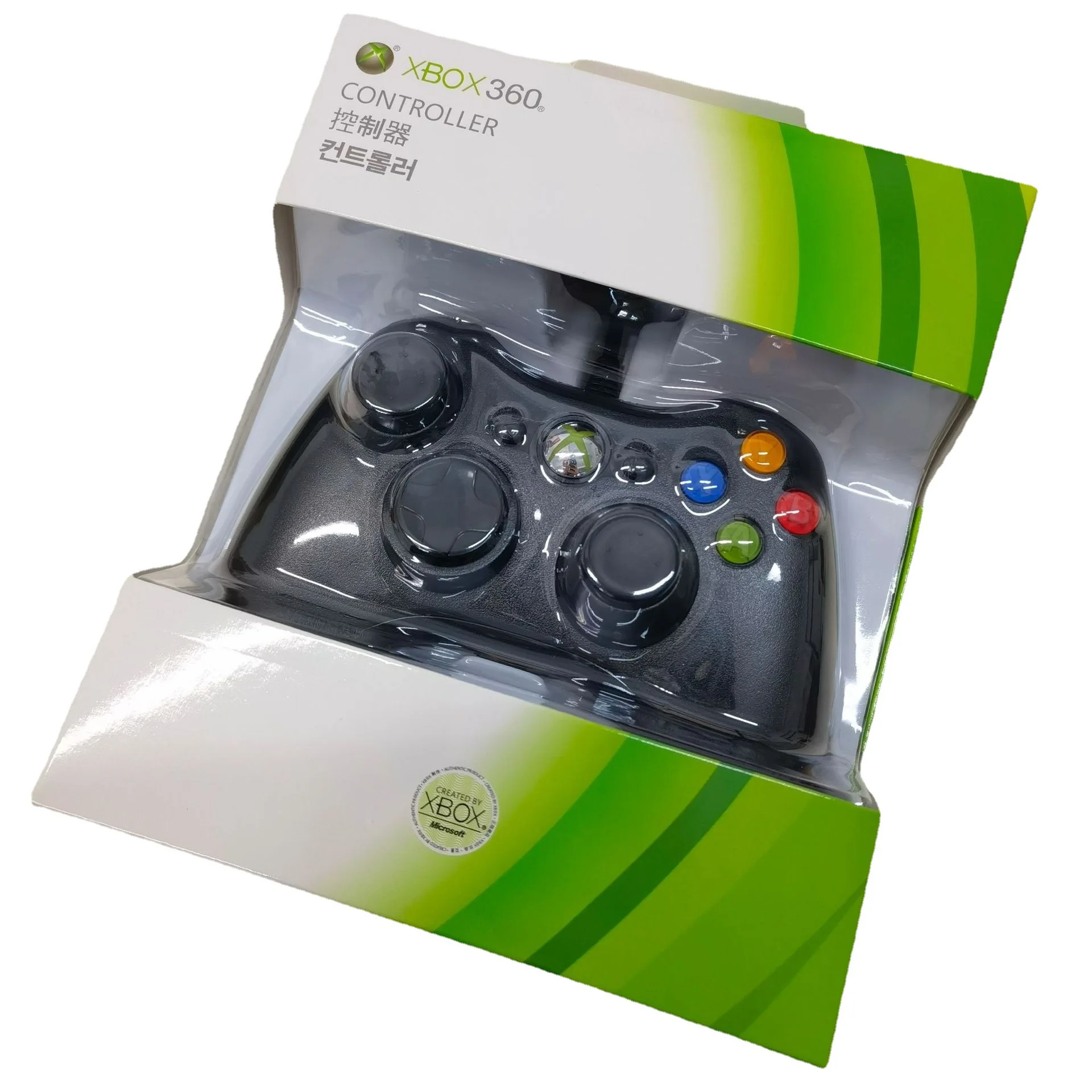 USB-Interface-Xbox-360-Wired-Controller-Gamepad-with-Vibration-Feedback ...