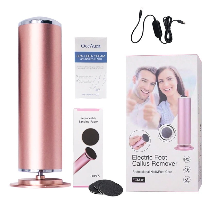 Electric foot peeling dead skin electric foot grinder USB powered foot file pedicure tool suitable for men and women dead dry cr