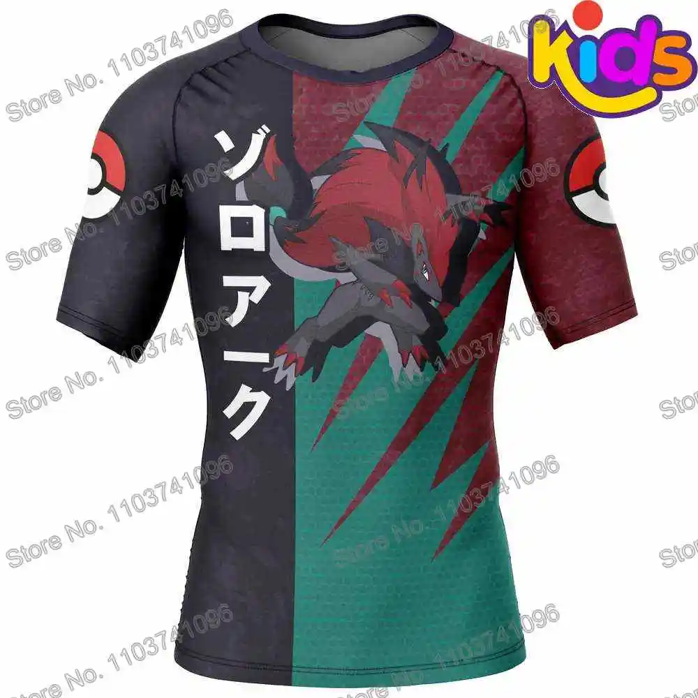 Kids Egg Surf Clothing BJJ MMA Boys Rash Guard Short Sleeve Diving T-Shirt Tight Swimwear Summer Beach Floatsuit Tops Sports