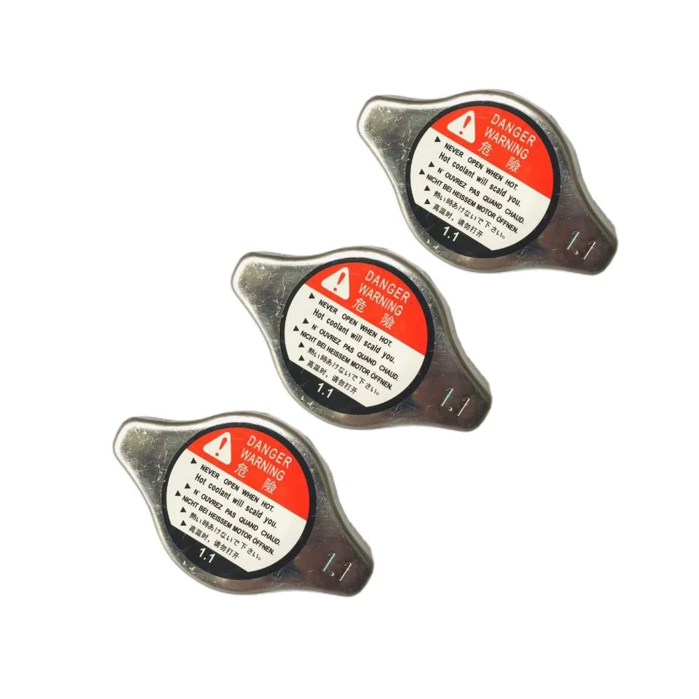 3PCS Radiator Cap Coolant Reservoir Lid MB660667 MR48121 For  