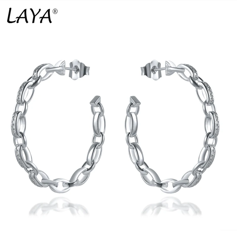 

Cuba Hoop Earrings Copper Circle Jewelry Studs Drop Ear New Styles Trendy Fashion Silver Color Clip Designer Item For Women Girl