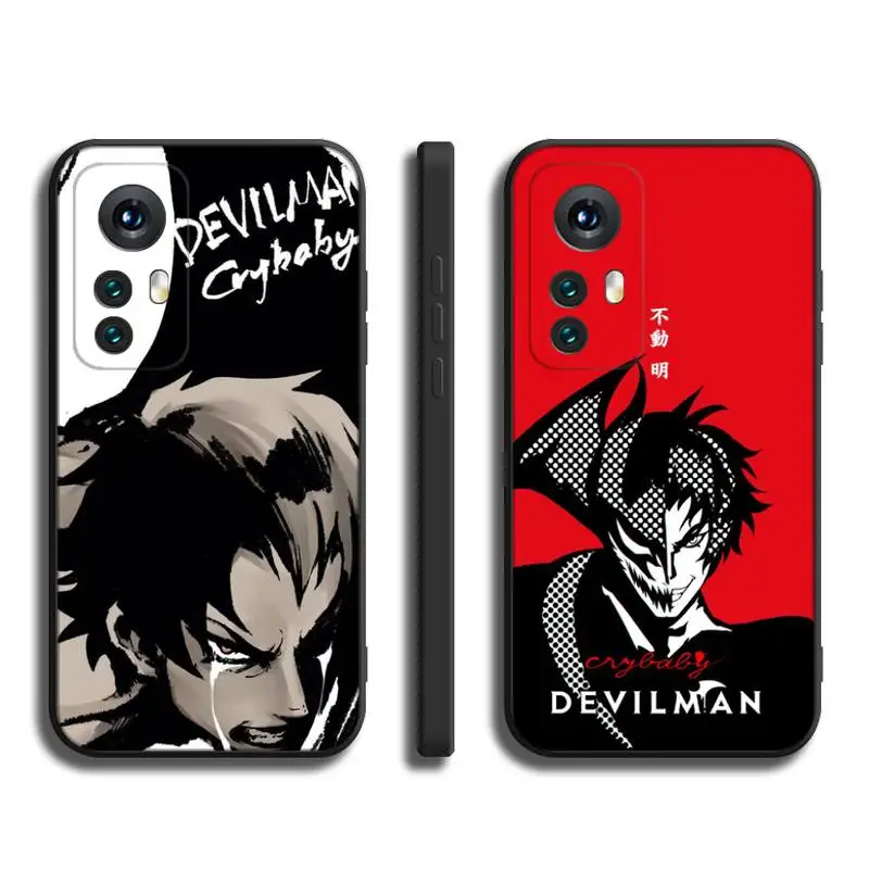 Чехол для телефона DEVILMAN Crybaby с аниме для Xiaomi Redmi Note 11 10 9C pro 10X K20, противоударный мягкий чехол-накладка Note 9A 8 K40 K30S, чехол