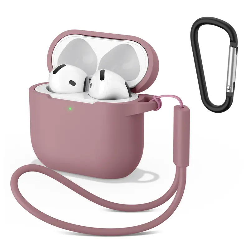 Silicone Cases For Apple Airpods 4 Earphones Accessories Wireless Bluetooth Headset Cover For Apple Air Pods 4 Protective Case - Image 10