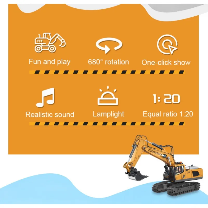 1:24 9CH RC Alloy Wywrotka Samochód Inżynieria Pojazd Wózek widłowy Ciężka koparka Zdalnie sterowany samochód Zabawki dla chłopców Prezenty dla dzieci 17 Sdbcaaa7894f346b088025b48b6055432K 1:24 9CH RC Alloy Wywrotka Samochód Inżynieria Pojazd Wózek widłowy Ciężka koparka Zdalnie sterowany samochód Zabawki dla chłopców Prezenty dla dzieci