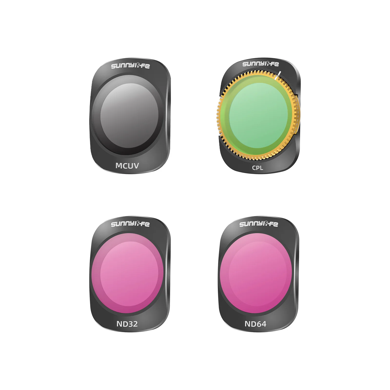 

For DJI OSMO POCKET3 Filter Magnetic Adjustable Metal CPL ND256 Polarizer ND64/PL