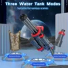 2024 Strongest Gatling Electric Water Gun Toy With Light Shooting Water Gun Summer Beach Pool Toys for Boy Adult Children Gifts 3