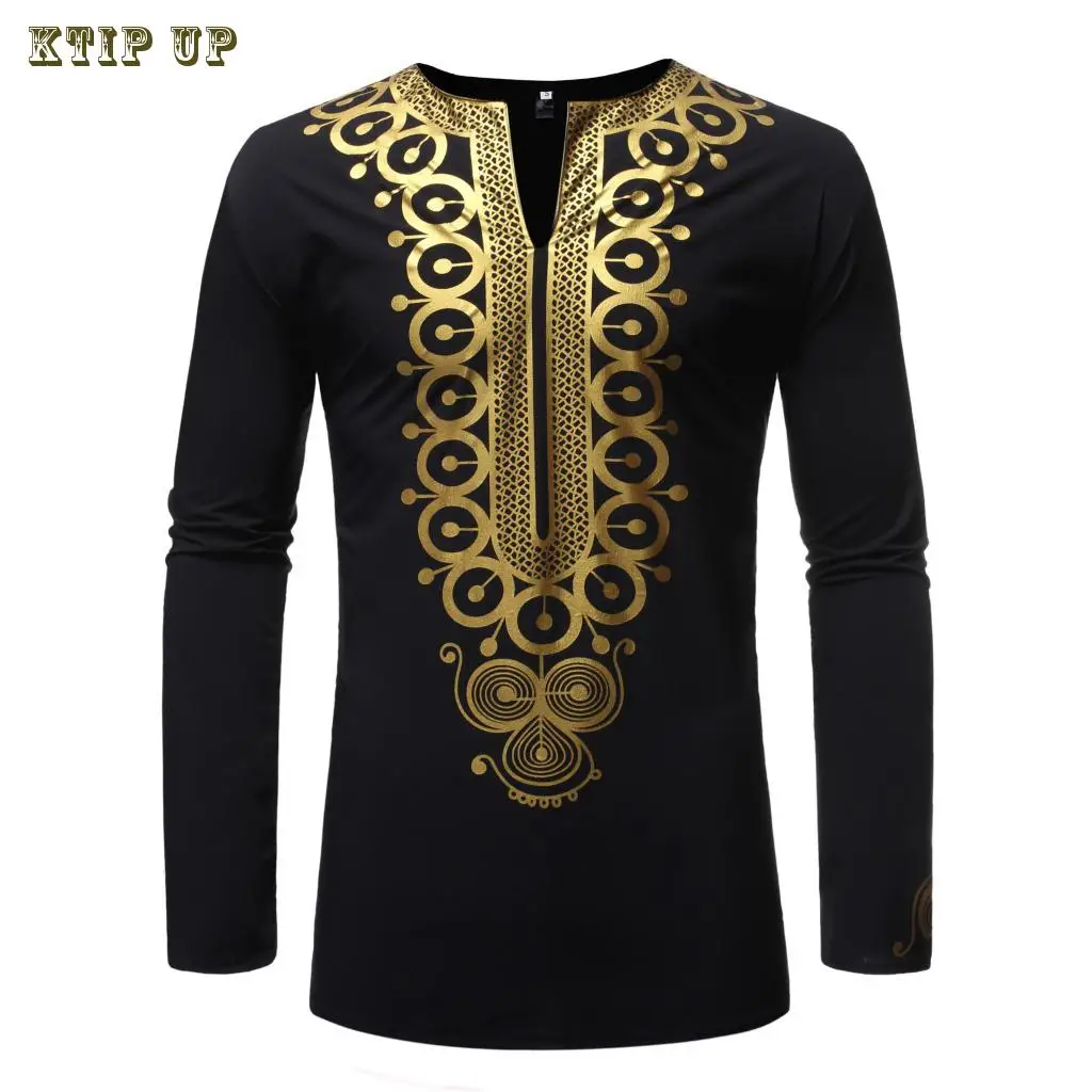 African Dashiki Print Men\'s Turn-down Collar Button Shirts Casual Short/Long Sleeve Tops Hip Hop Ethnic Style Streetwear Clothes