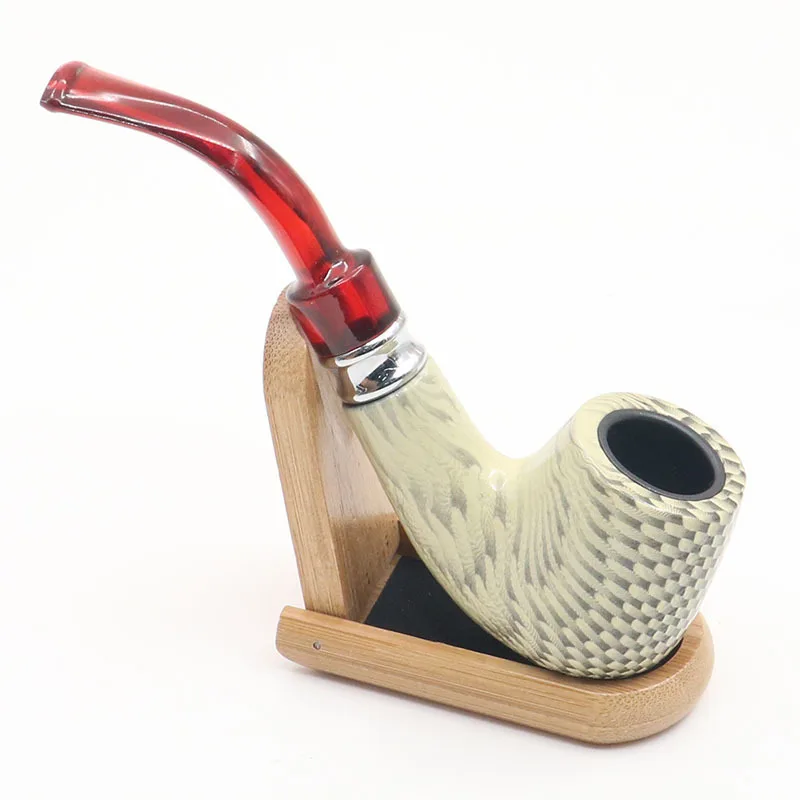 Detachable Resin Snake Grain Pipe Filter cigarette holder Smoking Pipe Tobacco Cigarettes Cigar Pipes Gift