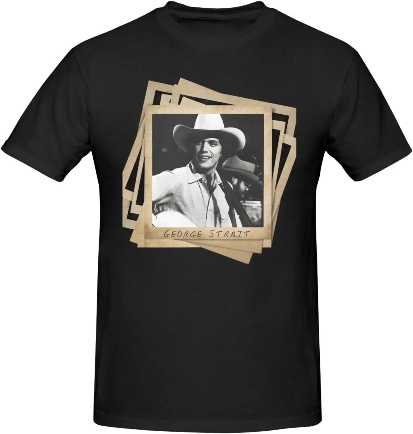 

Adult T Shirts for George or Strait T Shirt,Fashion Clothes Short Sleeve Shirt