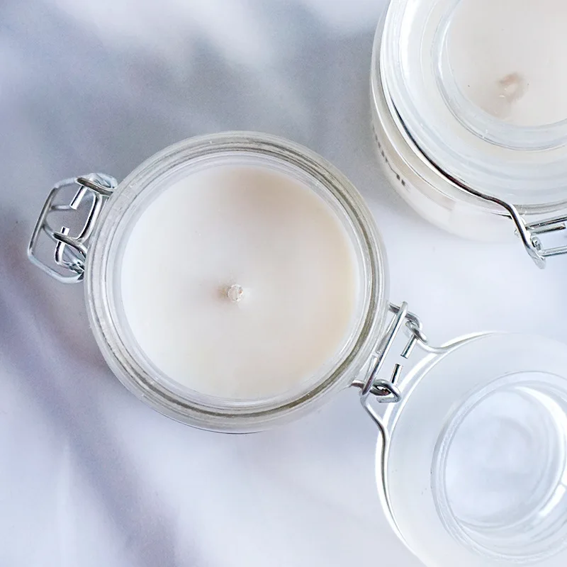CandleJarwithCoverAromaticCandleCupSnaponCandlestickJarCandleGlassCupDIYCandle.jpg