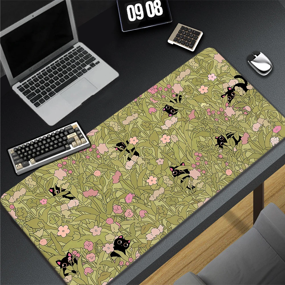 

Large Cute Mouse Pad Computer Aniem Kawaii Mousepad Game Mouse Mat Desk Pads Office Table Carpet Gamer Keyboard Pads 900x400mm