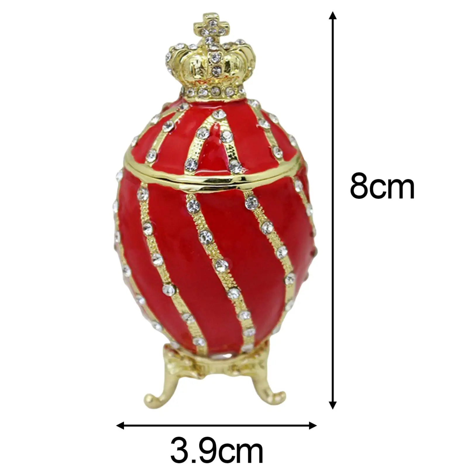 Portagioie Flamingo Dipinto A Mano - Scatolina Lusso Con Fenicotteri E Fiori, Regalo Elegante Per Gioielli (anelli, Orecchini, Collane)