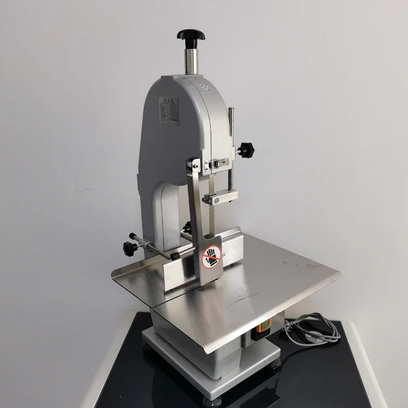 

Electric Bone Sawing Machine Commercial Tabletop Bone Cutting Machine Lamb Bone Cutter Cut Trotter/Ribs/Frozen Meat