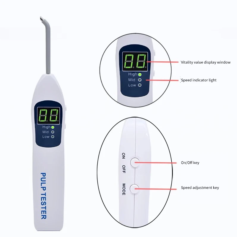 

cheap Detection amount of the detector electric pulp tester pulp vitality tester