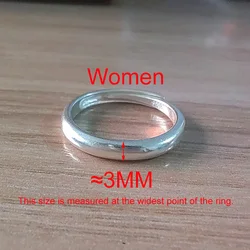 Silver Minimalist Frosted Round Adjustable Rings for Lovers - Trendy Geometric Fashion Jewelry (RT904SW)