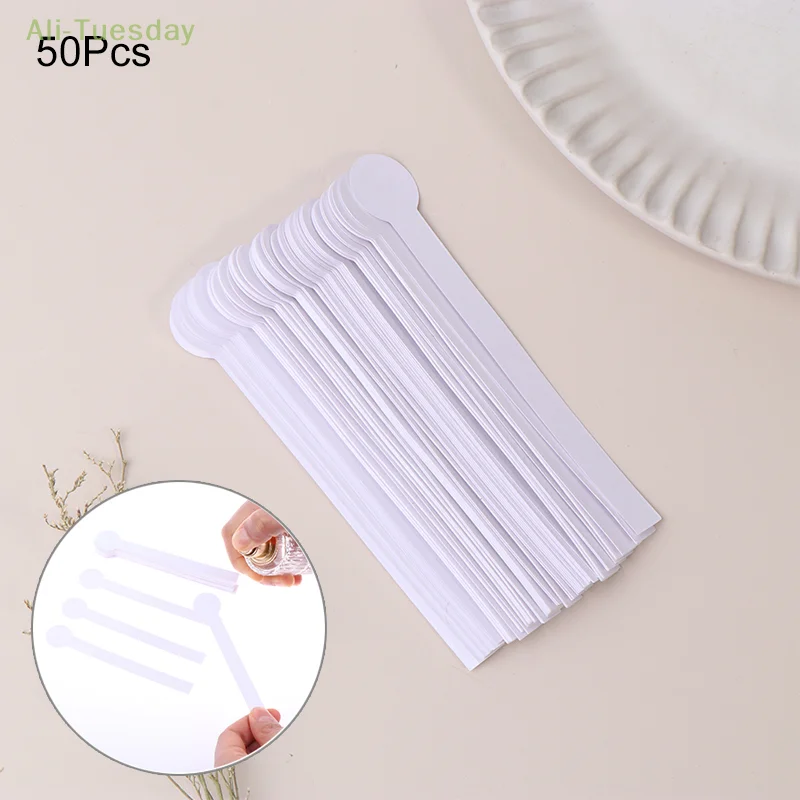 

50pcs Round Head Testing Aromatherapy Fragrance Perfume Essential Oils Test Tester Paper Strips 120*20mm