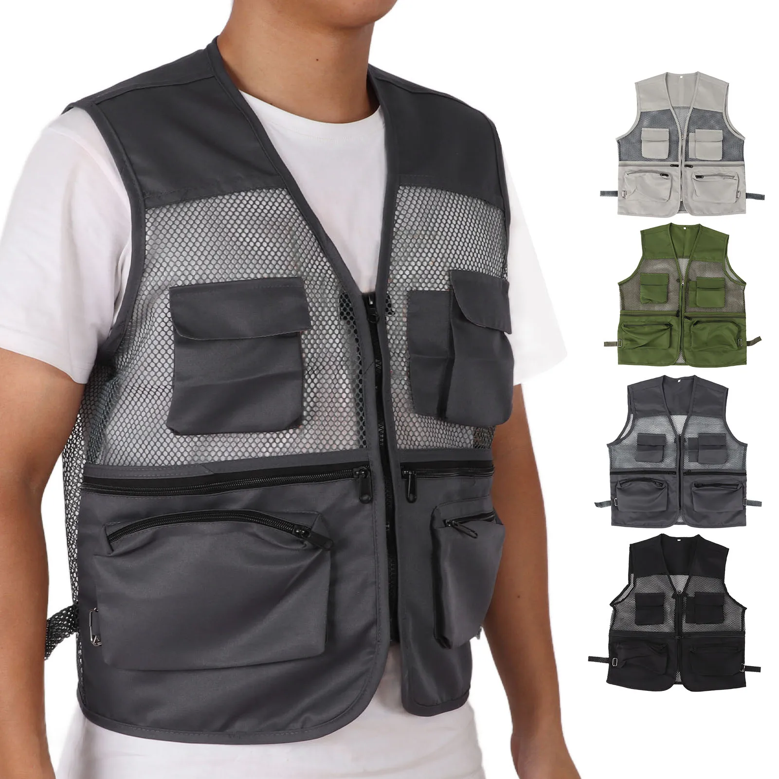Breathable Outdoor Fishing Vest 5