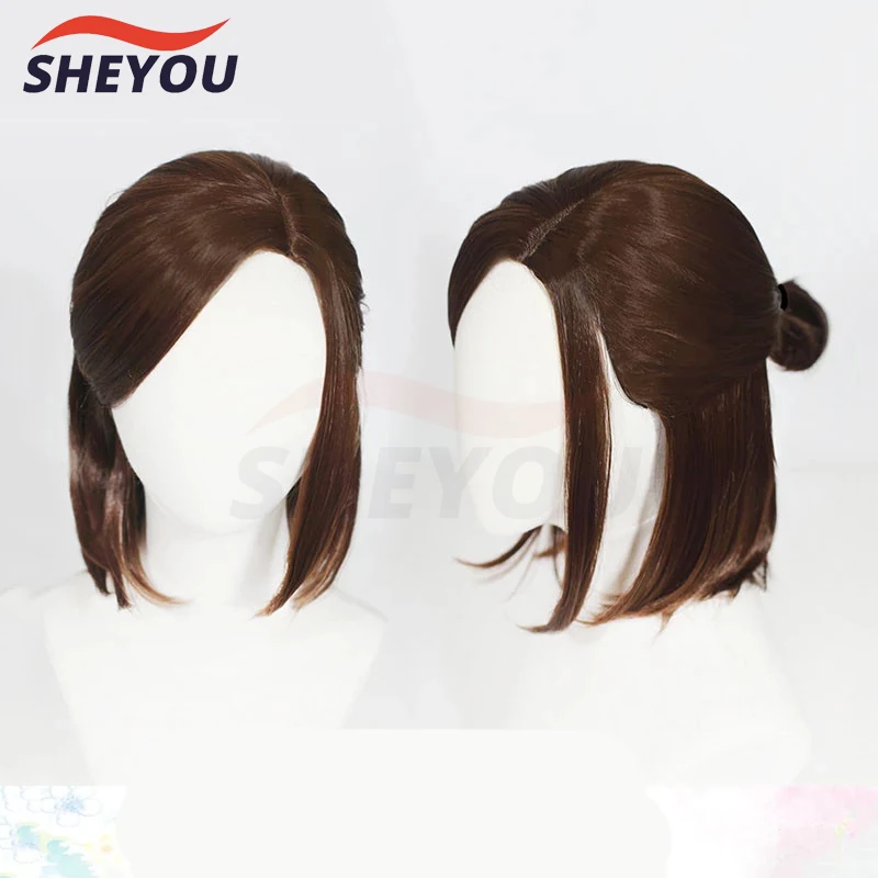 L'Ultimo Di Noi Parrucca Ellie Cos Parrucche Cosplay Per Capelli Sintetici Resistenti Al Calore Ellie + Cappuccio Per Parrucca
