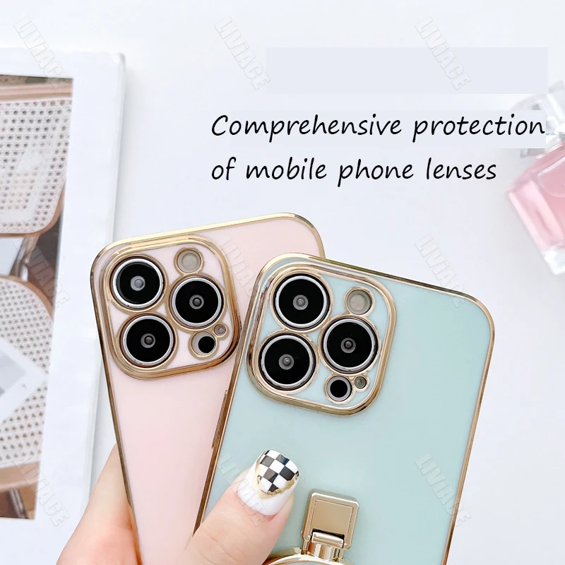 Quicksand Perfume Holder Phone Case with Stand Cover