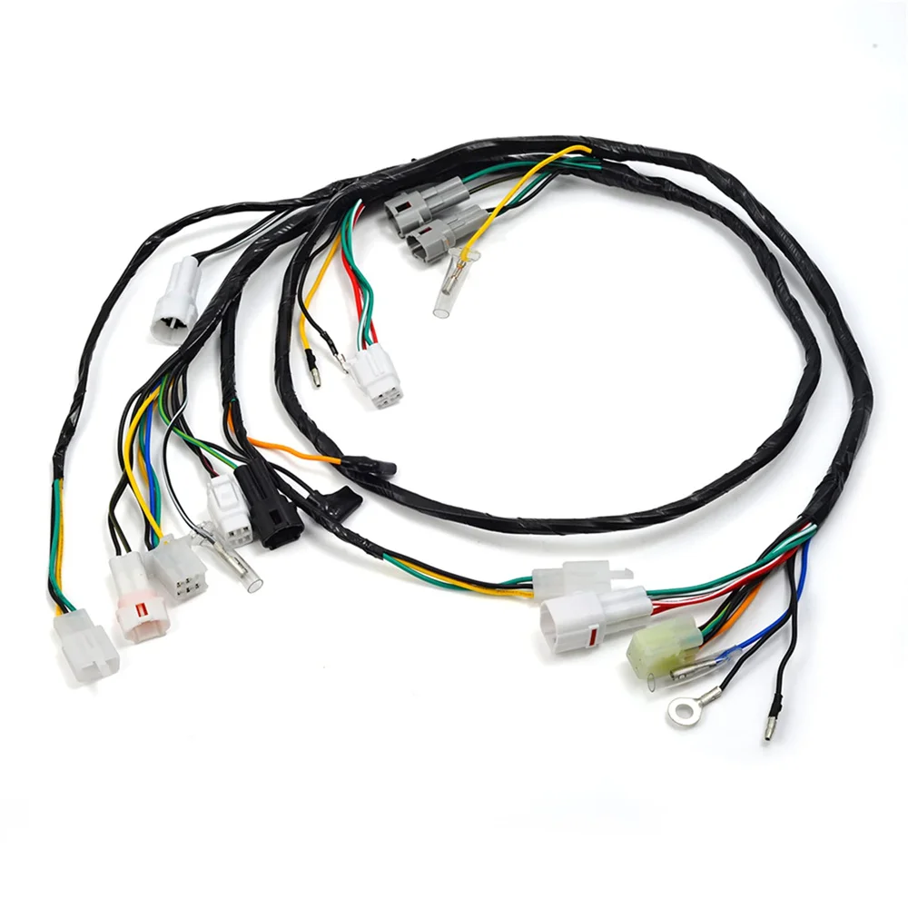 Wire Wiring Harness Ignition Coil CDI BOX Regulator Spark Plug Kit For Yamaha BANSHEE 350 1997-2001 3GG-82590-20-00 - Image 6