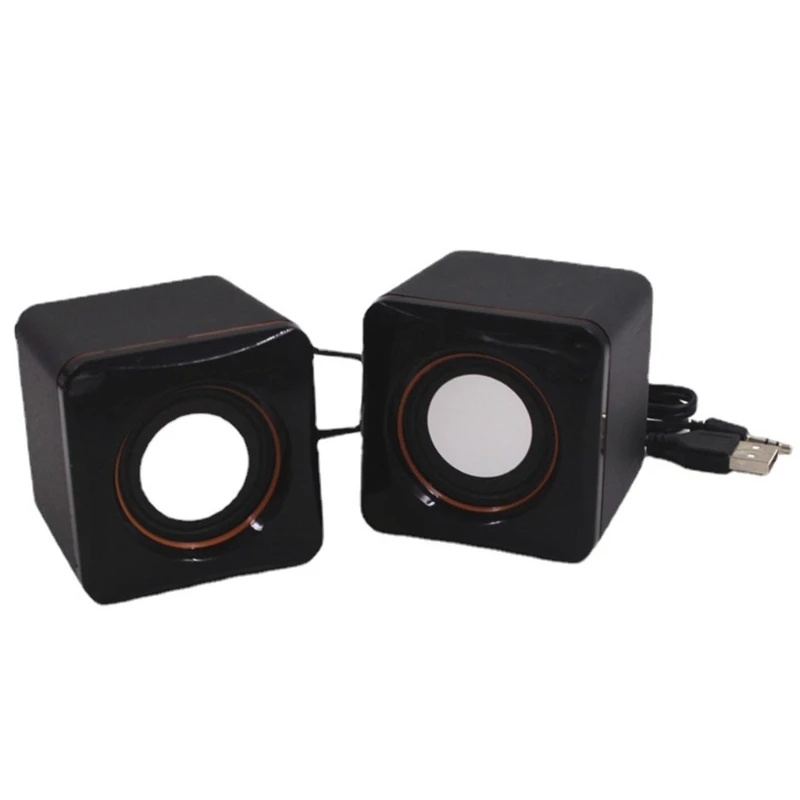 101Z Mini USB Computer Speaker Set Small Music Loudspeaker External Speaker for Desktop Computer Notebook Entertainment