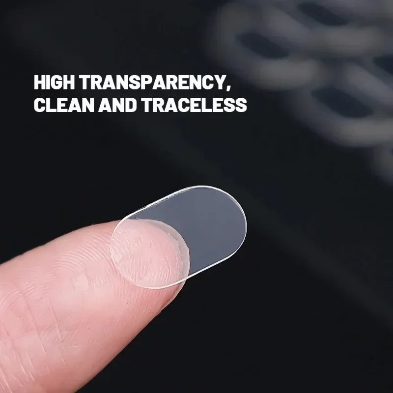 Double-sided Gel Glue Pads Self-Adhesive Mounting Dots Clear Removable Sticky Glue DIY Crafts Poster Doll Fixed No Trace Patch