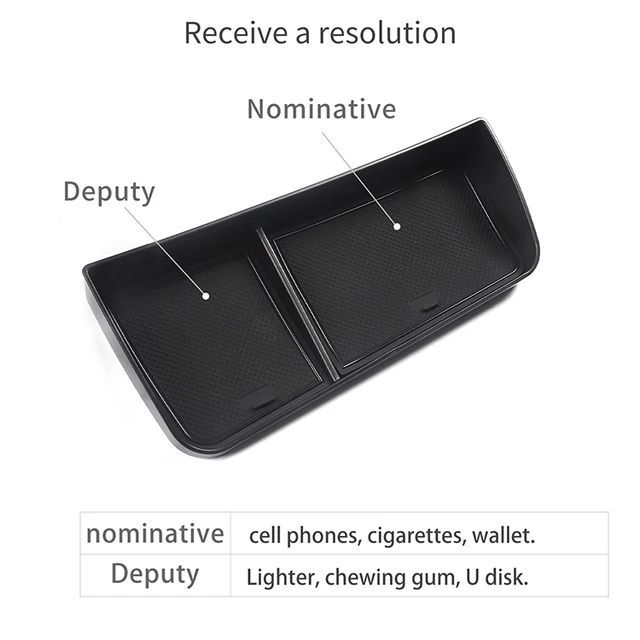 Mittelkonsole Aufbewahrungsbox Für VW ID.4 - Organizer Für Mehr Stauraum 2021-2024