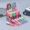 24Pcs Rose Flower Lip Gloss Color Change Natural Moisturizing Lip Gloss  Girls Lip Oil Kawaii Lips Makeup Wholesale 1
