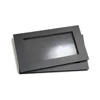 2pcs Coosei Large Black Empty Magnetic Eyeshadow Makeup Palette With Clear Window 1