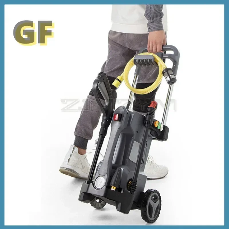 X008 Car Washer Automatic High Pressure Washer Cleaner 220V High-power Household Portable Small Car Washing Machine 3800W 15Mpa 3