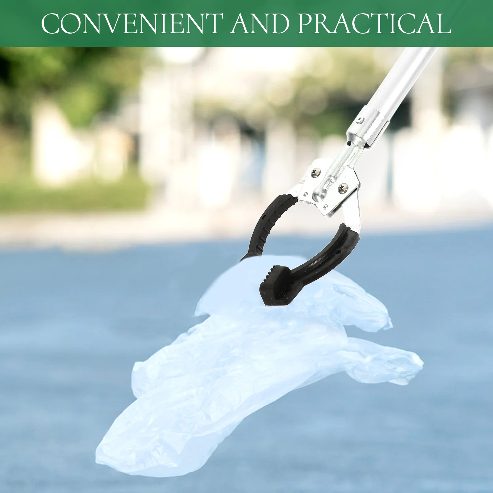 40cm Reacher Grabber Up Reaching Claw Reacher Long Arm Gripper Grabber Heavy Duty Mobility Aid Up Tool 4