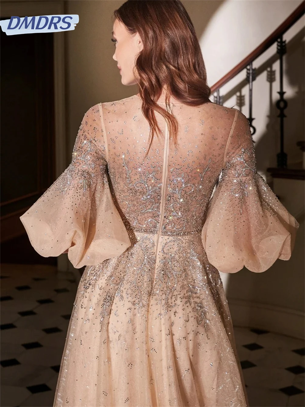 Рисунок 3 - Элегантное платье-трапеция до пола