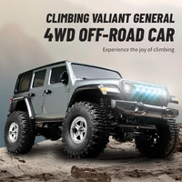 JJRC C8801 1:18 RC Car Full Scale Wrangler Climbing Off Road Car Jeep Model Car  Front And Rear Shock Remote Control Toy For Kid 1