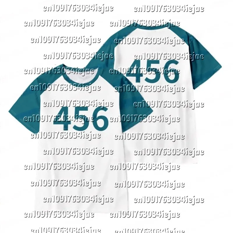 MOTO 2025  Ƽ Seong Gi-hun ڽ ǻ 456 Tracksuit Calamari Games  Caarnival Party Clothes For Men Women