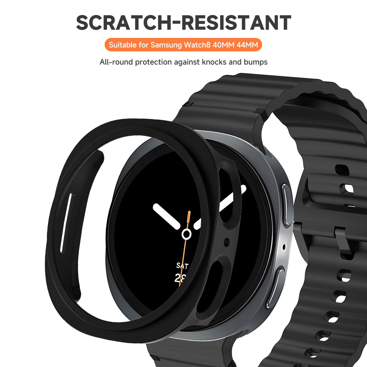 Silicone Strap Case with Integrated PC Protective Cover