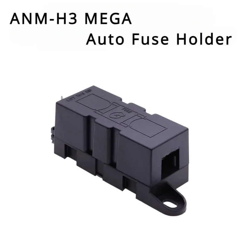 Car Fuse Holder Fuse Holder Fuse Adapter Holder 1PCS ANM-H3 MEGA Auto Fuse Holder/ANM Bolt-on blade fuse holder Flat Type Fuse 30A-500A