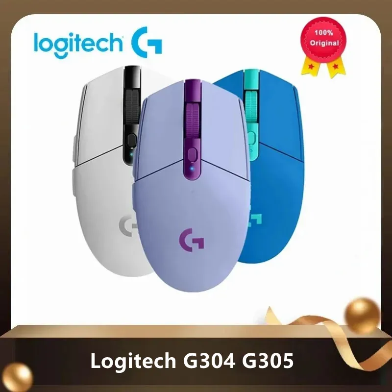 Logitech G304 G305 Wireless Mouse Gaming Esports Peripheral Programmable wireless mouse gaming mouse for Office Desktop Laptop LOL