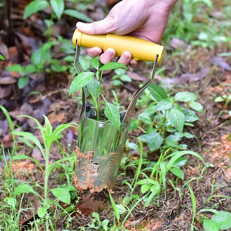 Flower Transplanting Extractor Tool Plant Seed Agriculture Seedling Tube Transplanter Garden Handheld Planter Accessories