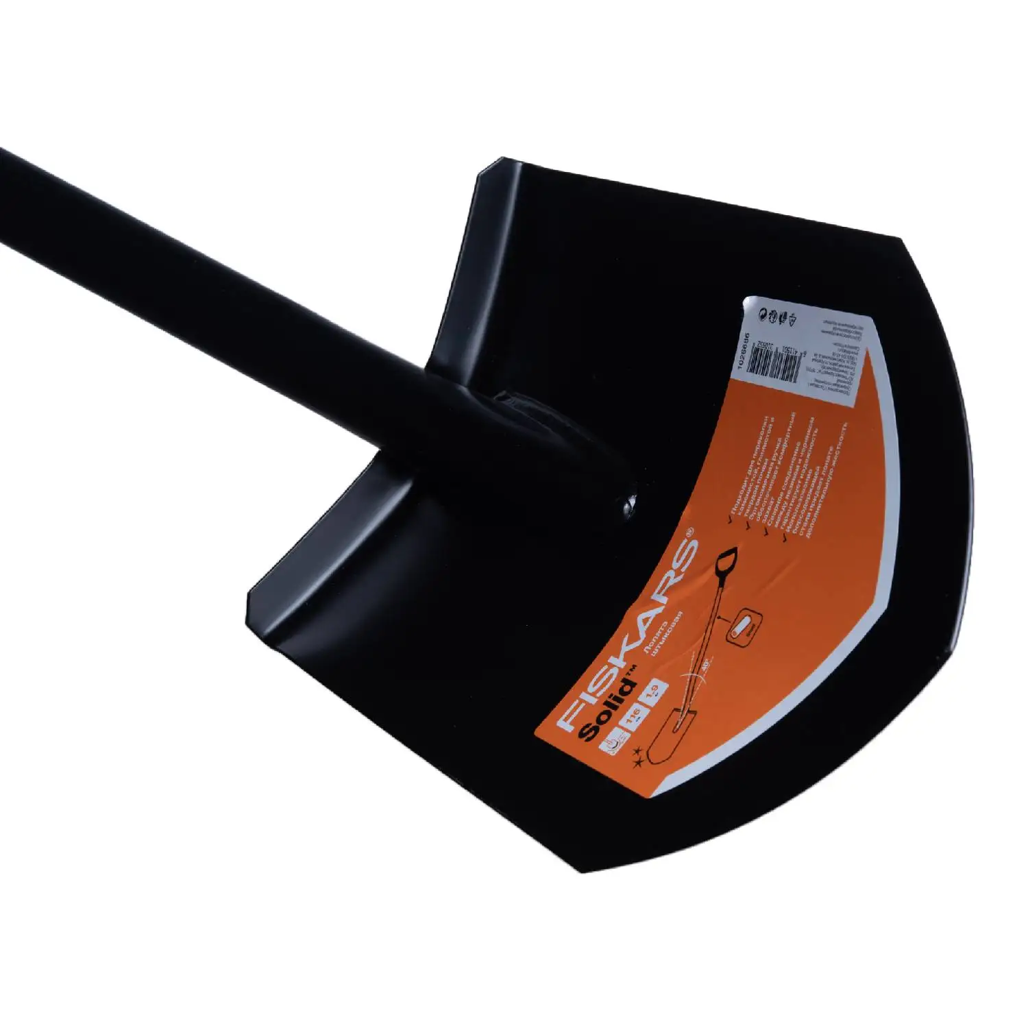 Лопата садовая FISKARS Solid (1026686/131413) (сталь, черный, штыковая)