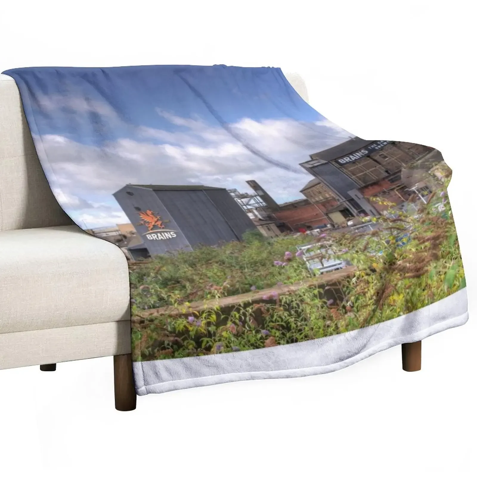 

Brains Brewery Throw Blanket Single Travel Blankets