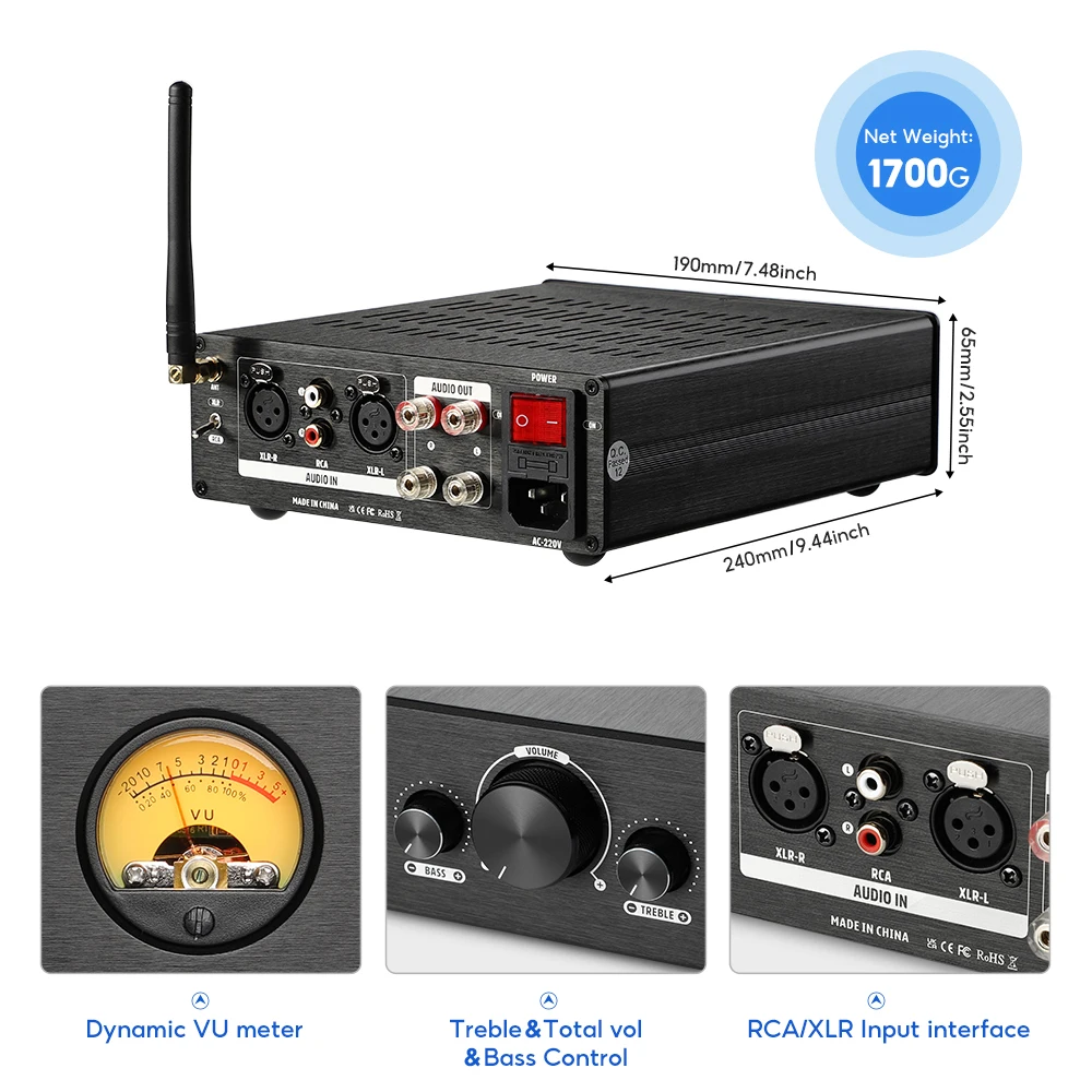 AIYIMA TPA3255 サウンドアンプ Amazon.com: AIYIMA A07 TPA3255 Power Amplifier 300Wx2 HiFi