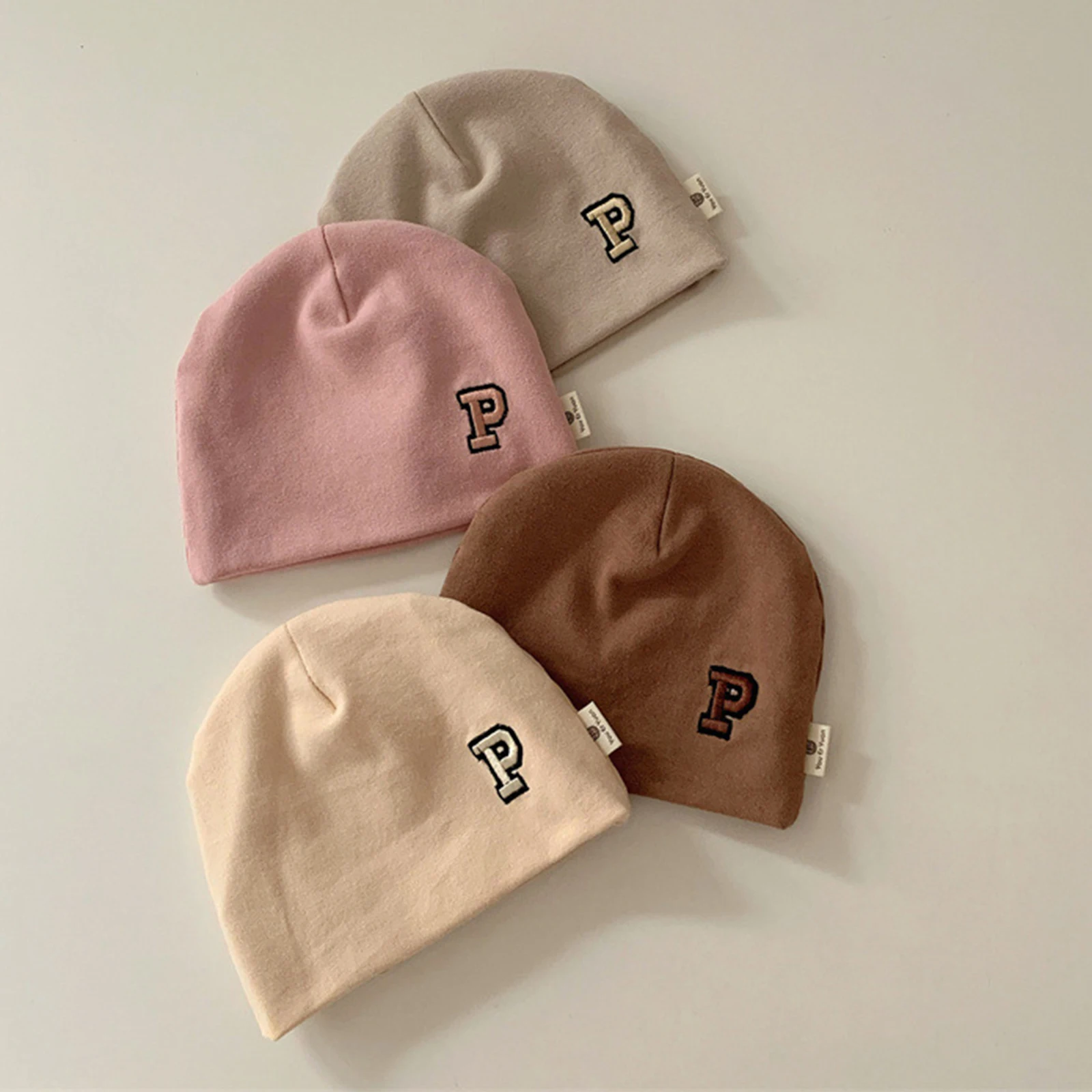 

Newborn Baby Girls Boys Hat Breathable Cute Letter Embroidery Infant Beanie Cap for Toddlers