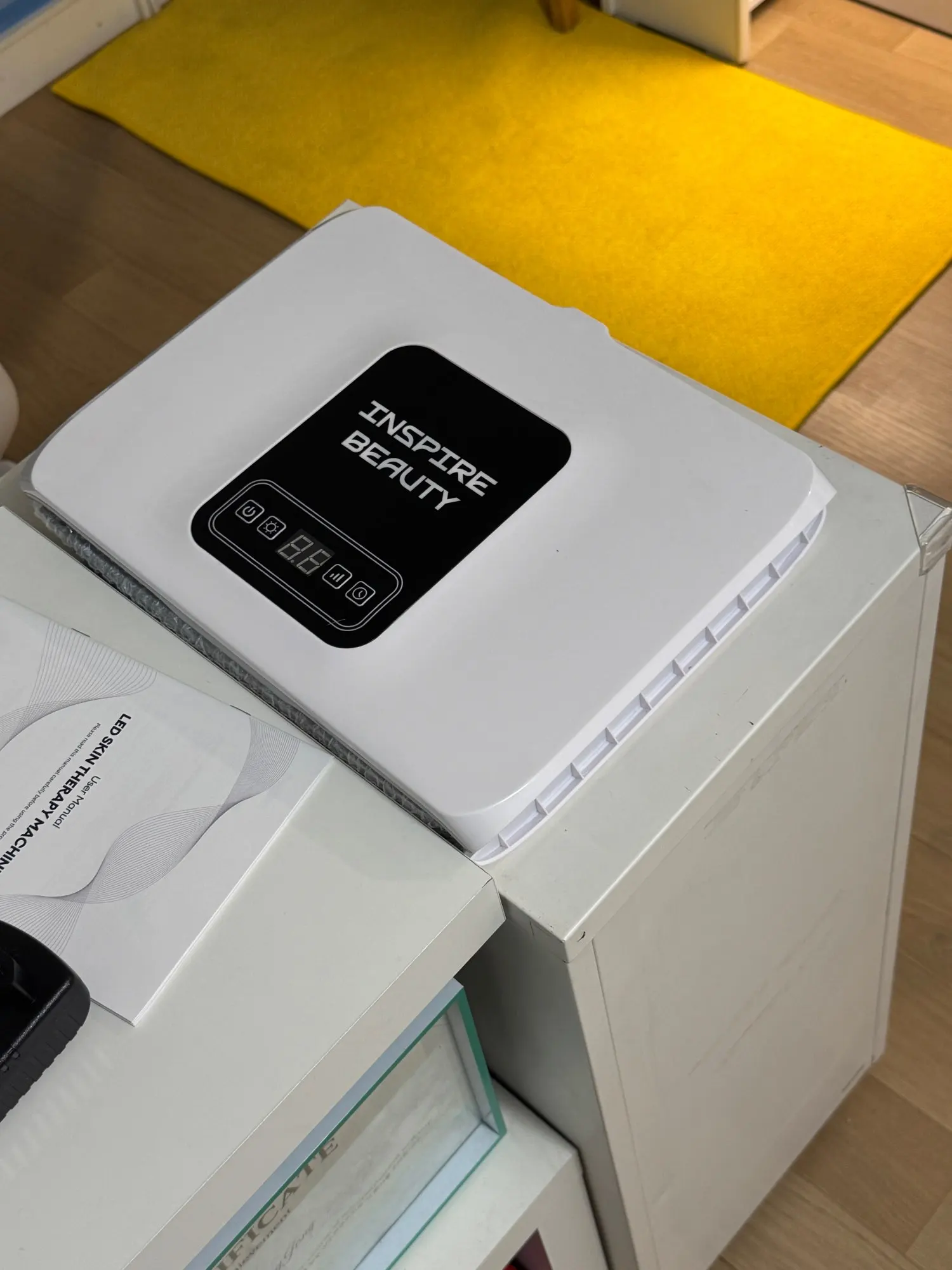 Foldable 7-Colour LED Red Light Device photo review