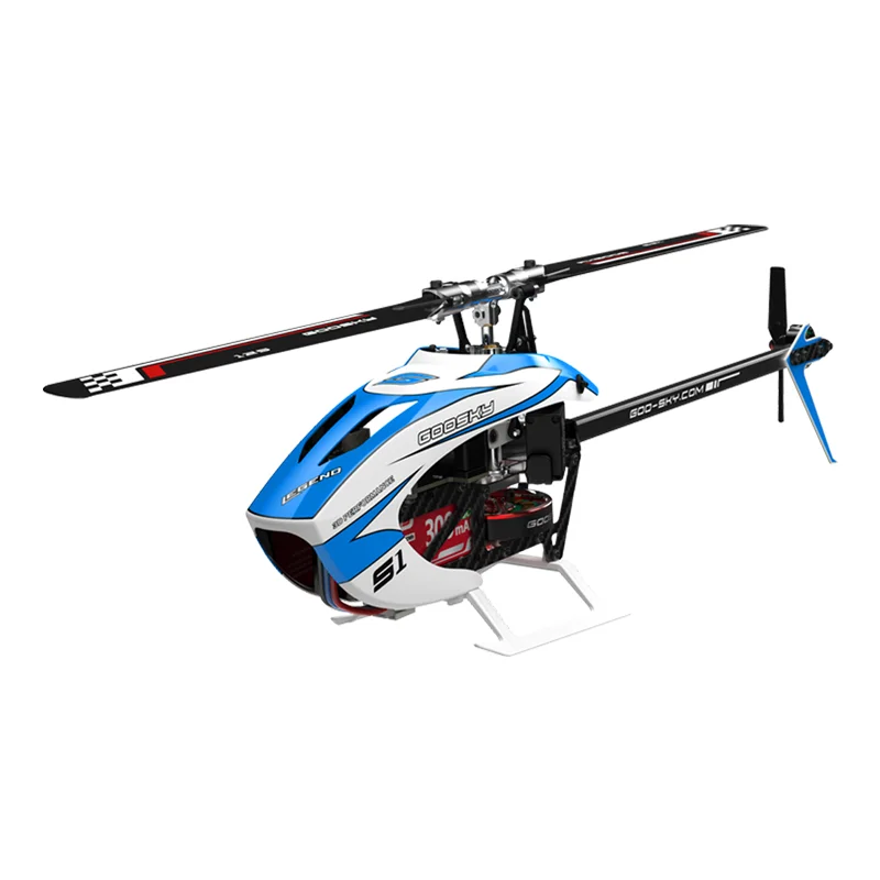 2026 RC 구스키 S1 BNF/RTF 6CH 3D 스턴트 더블 브러시리스 모터 다이렉트 드라이브 모터 플라이바리스 다이렉트 드라이브 RC 헬리콥터 장난감 선물