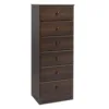 Prepac Astrid 6-Drawer Tall Chest, Rich Espresso 1
