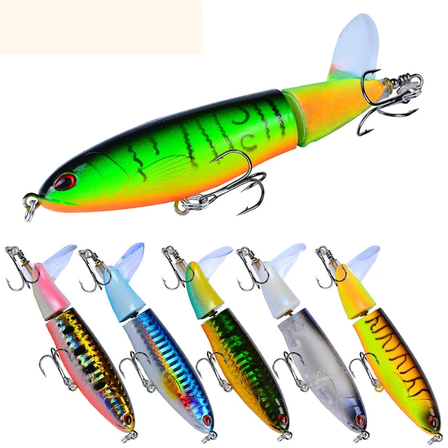 1Pcs Whopper Plopper Fishing Lure 15g/36g Catfish Lures For Fishing Tackle  Floating Rotating Tail Artificial Baits Crankbait - AliExpress